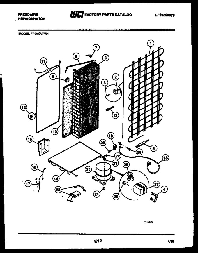 Diagram for FPD19VFW1