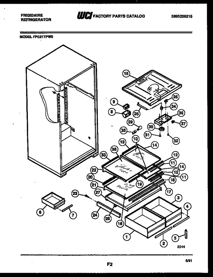 Diagram for FPE21TPW0