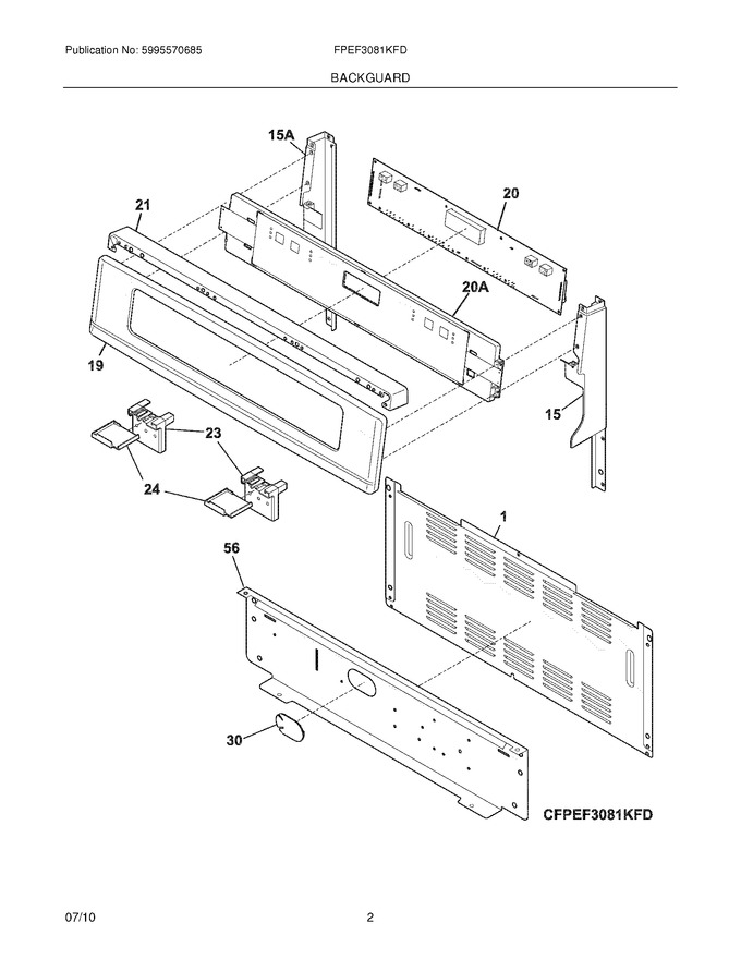 Diagram for FPEF3081KFD