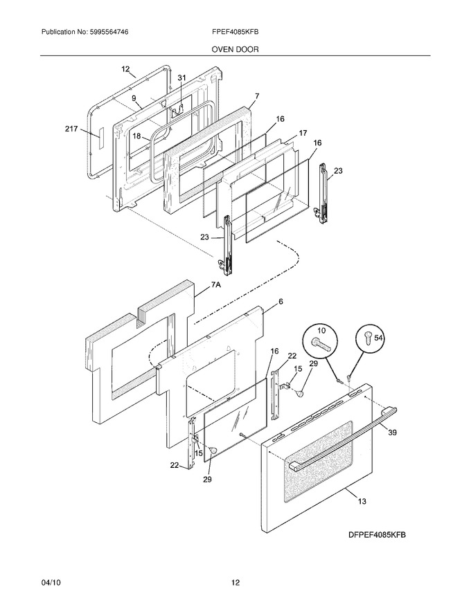 Diagram for FPEF4085KFB