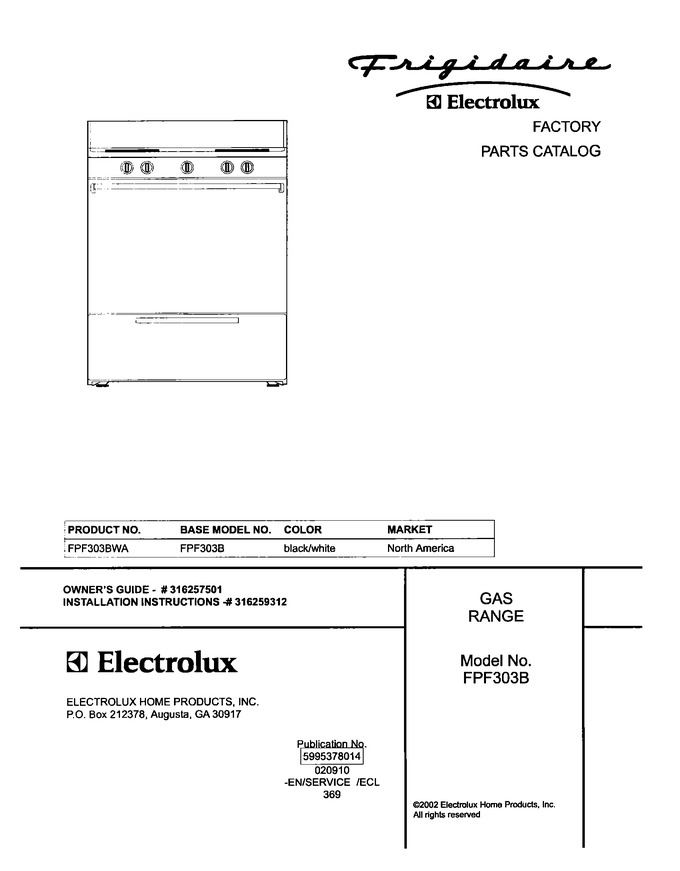 Diagram for FPF303BWA