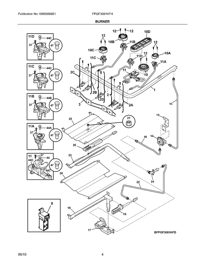 Diagram for FPGF3081KFH