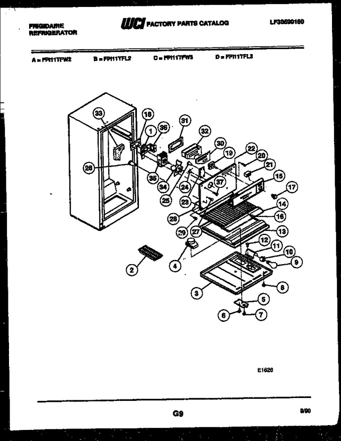 Diagram for FPI11TLFW3