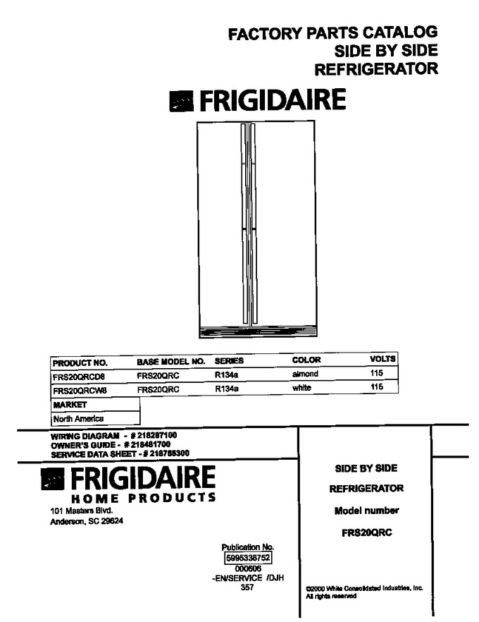 Diagram for FRS20QRCW8