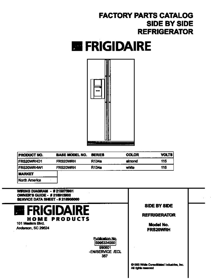 Diagram for FRS20WRHD1