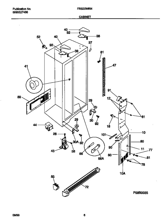 Diagram for FRS20WRHW3