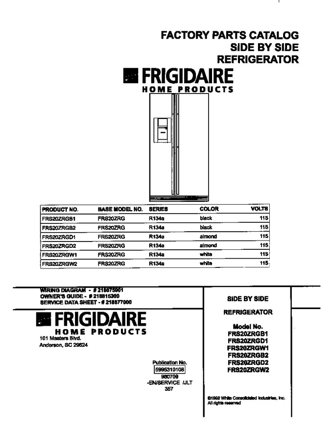 Diagram for FRS20ZRGW1