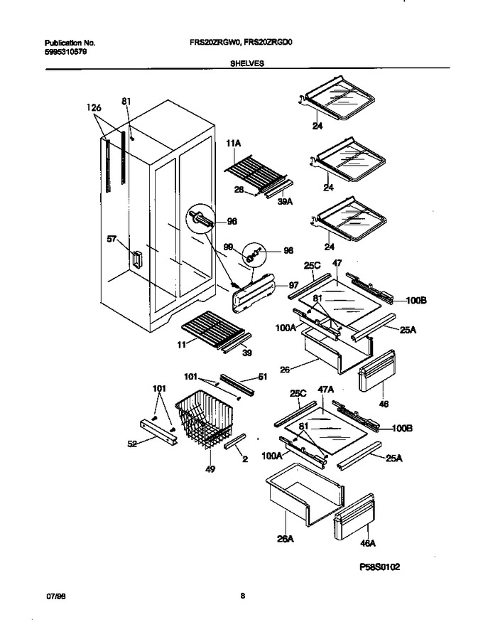 Diagram for FRS20ZRGW0