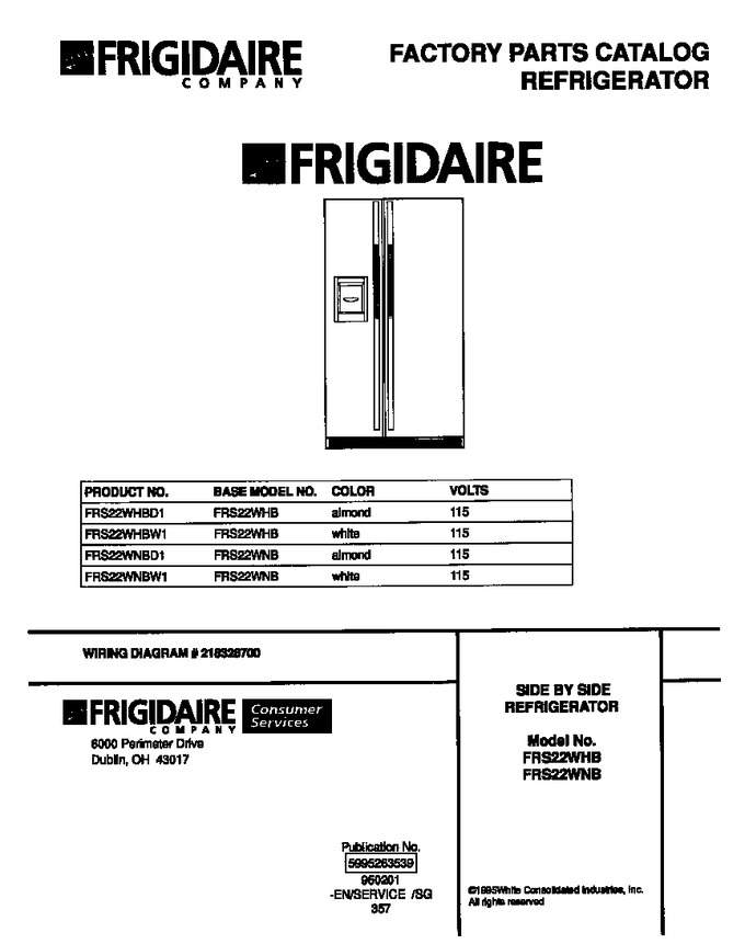 Diagram for FRS22WHBD1