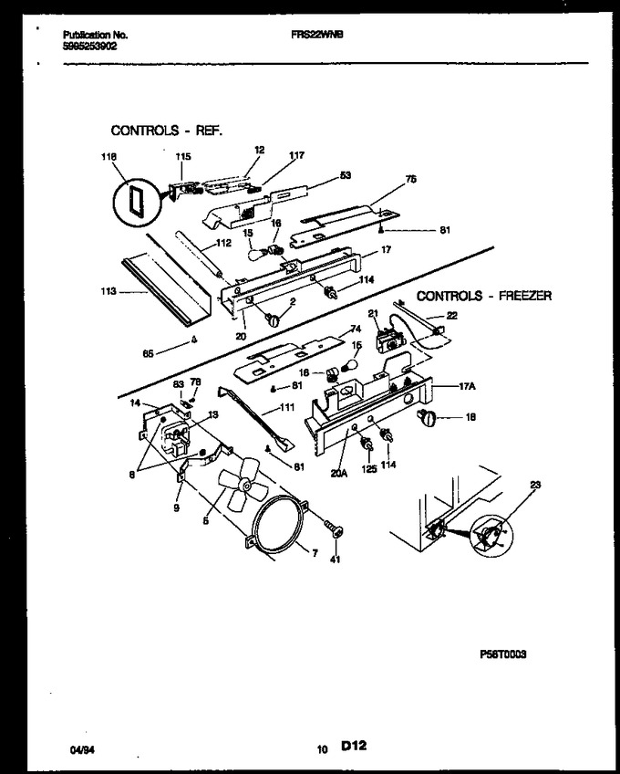 Diagram for FRS22WNBW0