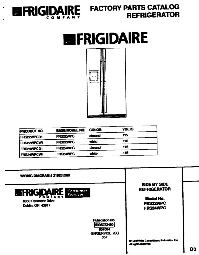 Diagram for FRS24WPCD1