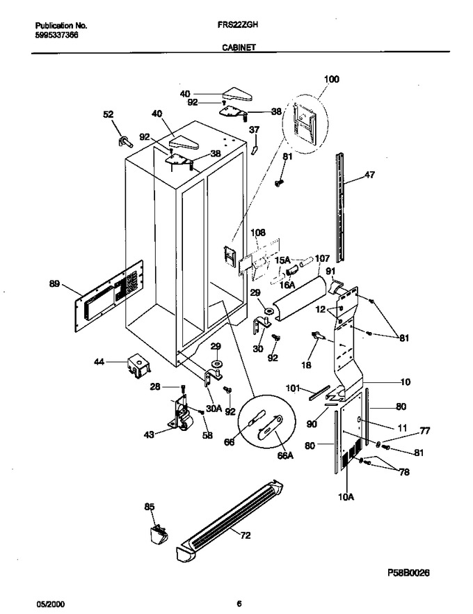 Diagram for FRS22ZGHD4