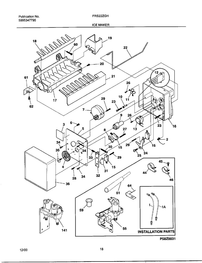 Diagram for FRS22ZGHD6