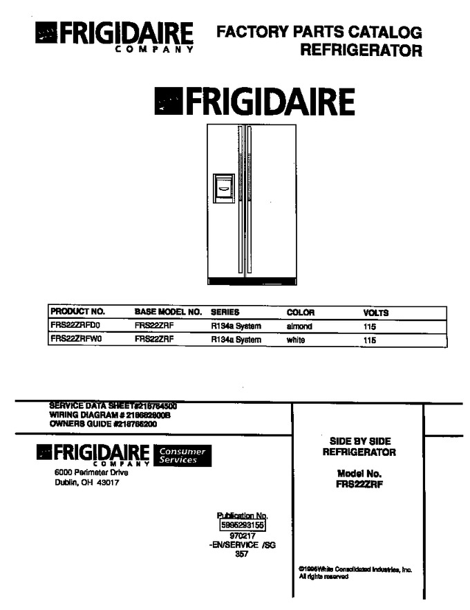 Diagram for FRS22ZRFD0
