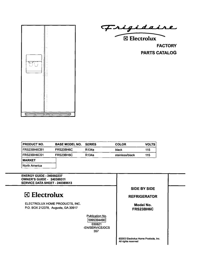 Diagram for FRS23BH6CS1