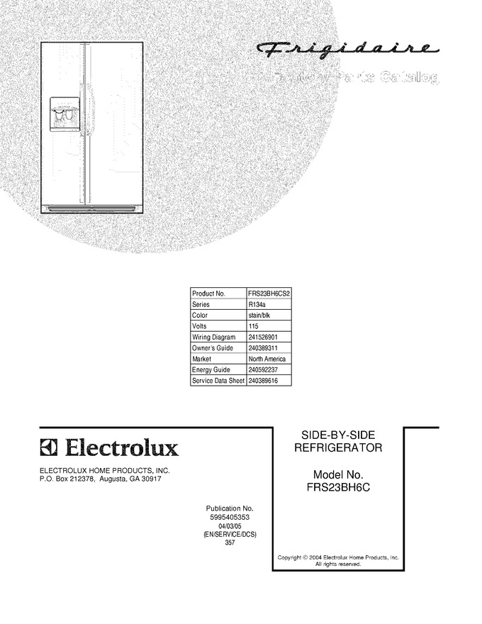 Diagram for FRS23BH6CS2