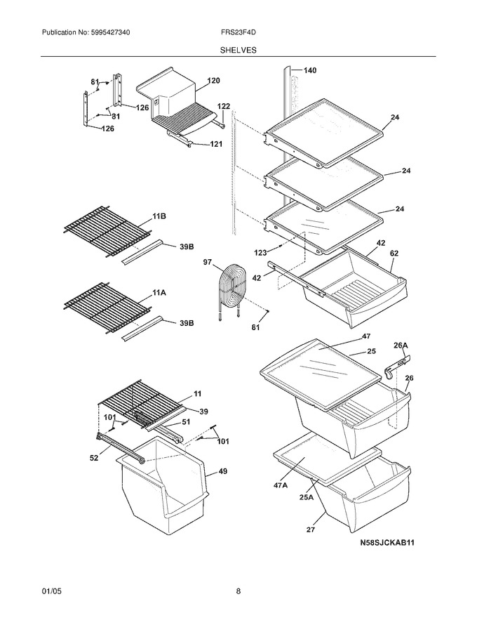 Diagram for FRS23F4DW3