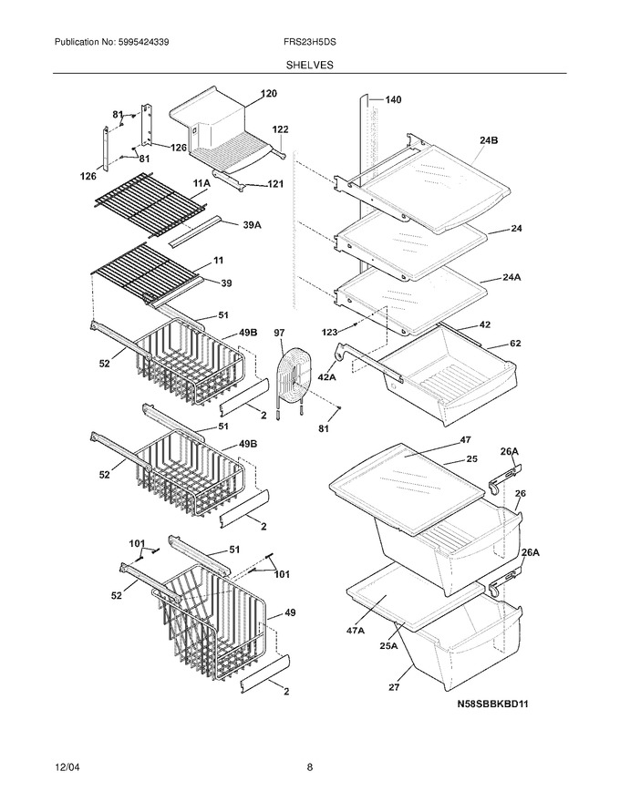 Diagram for FRS23H5DSB4