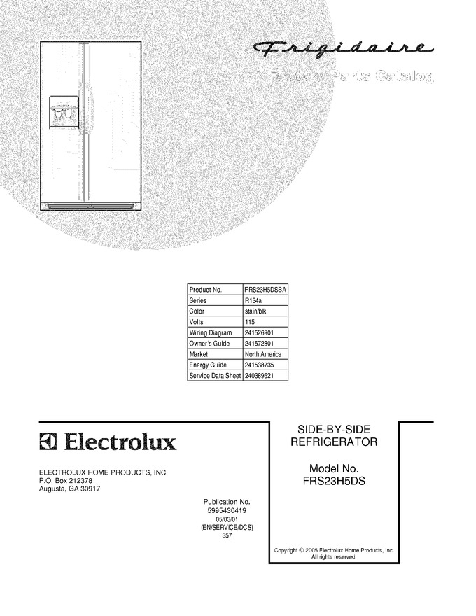Diagram for FRS23H5DSBA