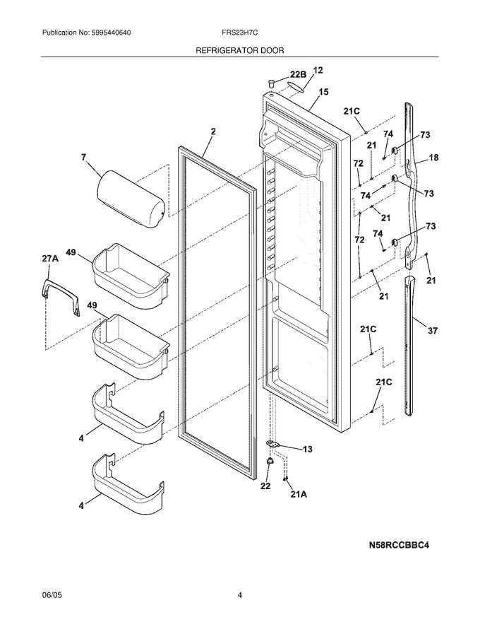 Diagram for FRS23H7CSB4