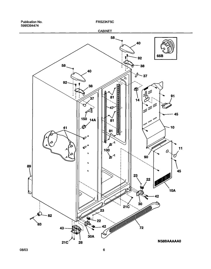 Diagram for FRS23KF5CW2