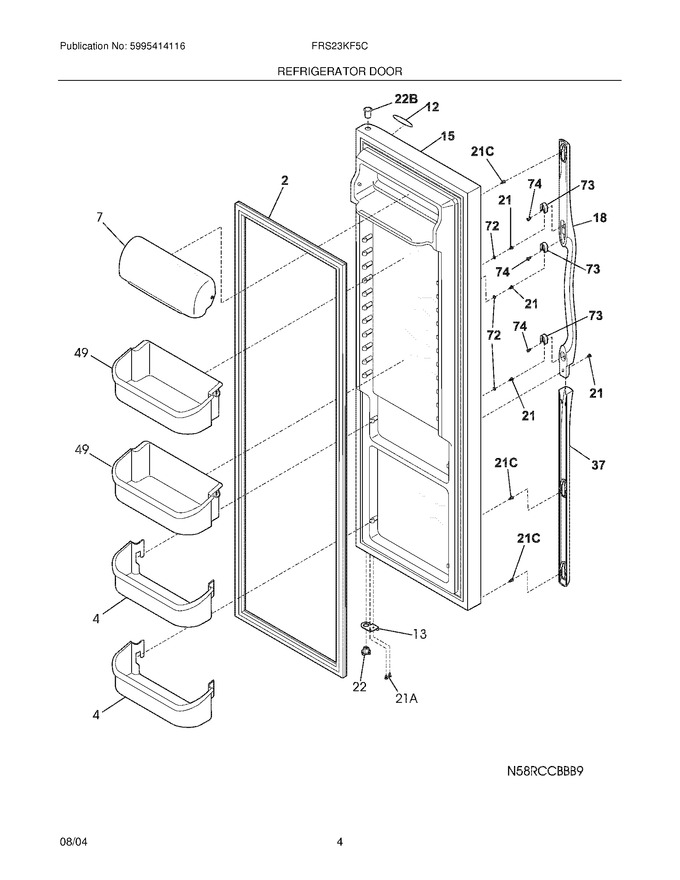 Diagram for FRS23KF5CQ5