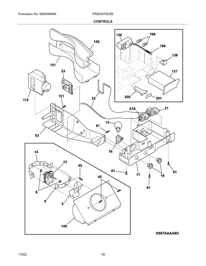Diagram for FRS23KF5CS0
