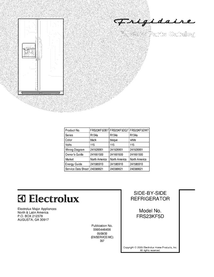 Diagram for FRS23KF5DQ7