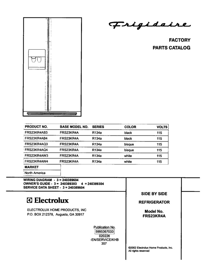 Diagram for FRS23KR4AW4