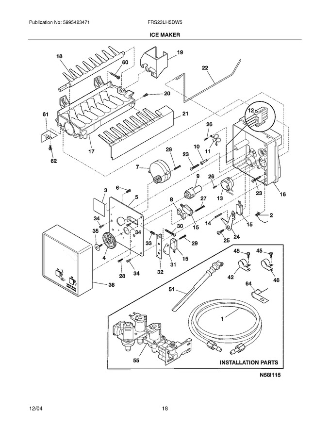 Diagram for FRS23LH5DW5