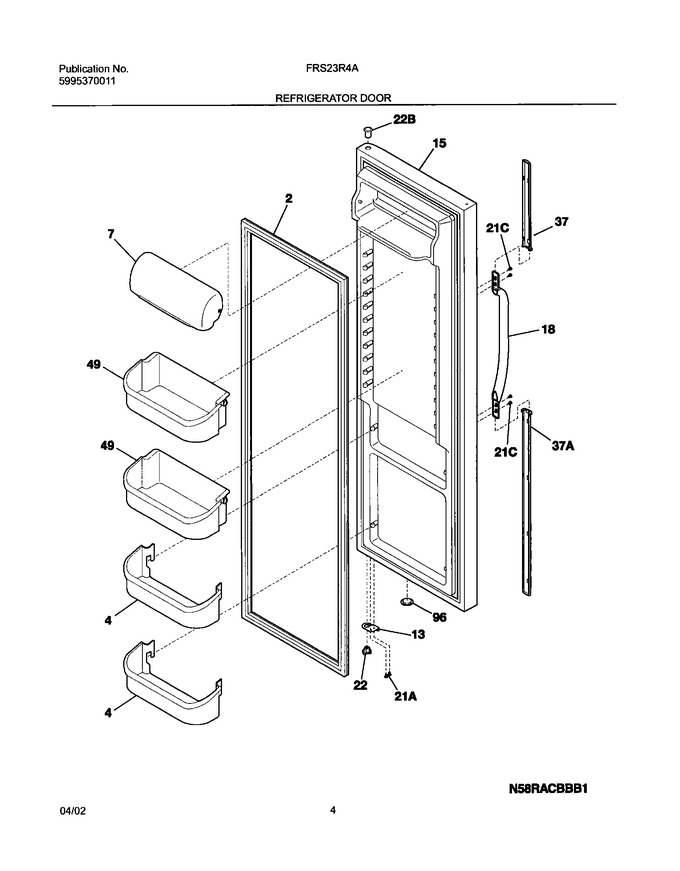 Diagram for FRS23R4AW7