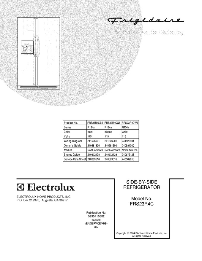 Diagram for FRS23R4CW5