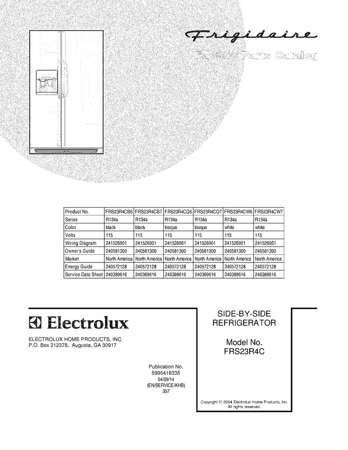 Diagram for FRS23R4CW7