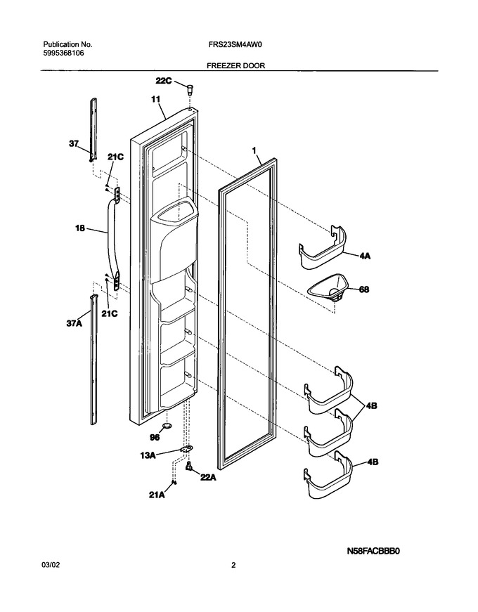 Diagram for FRS23SM4AW0