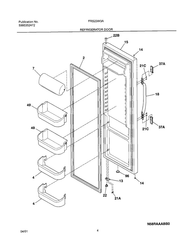 Diagram for FRS23W3AW0