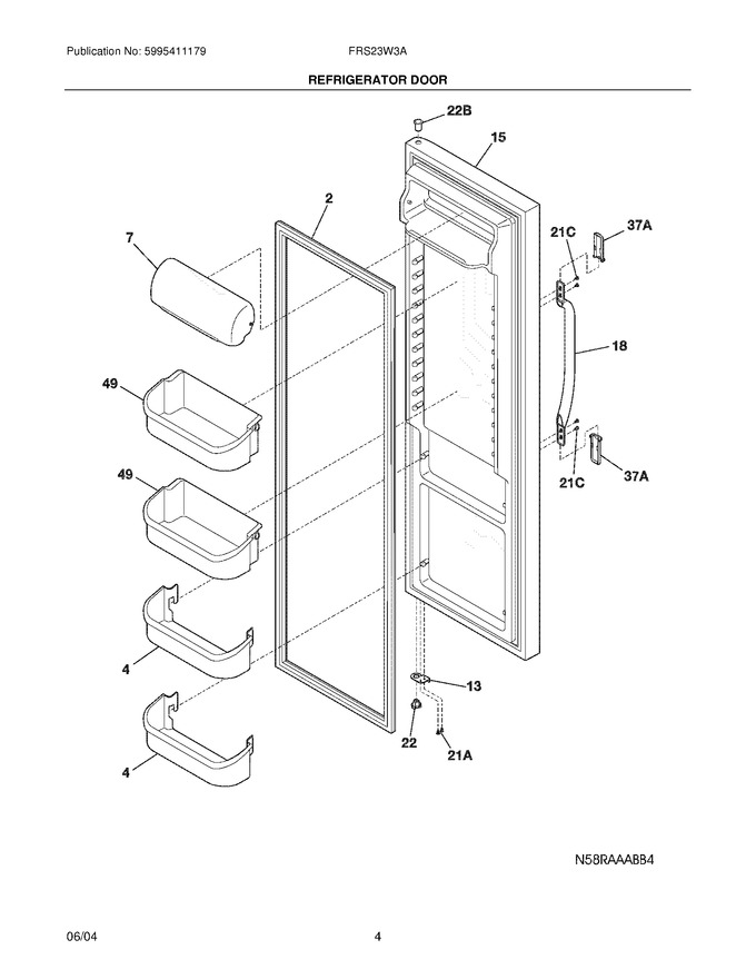 Diagram for FRS23W3AWC