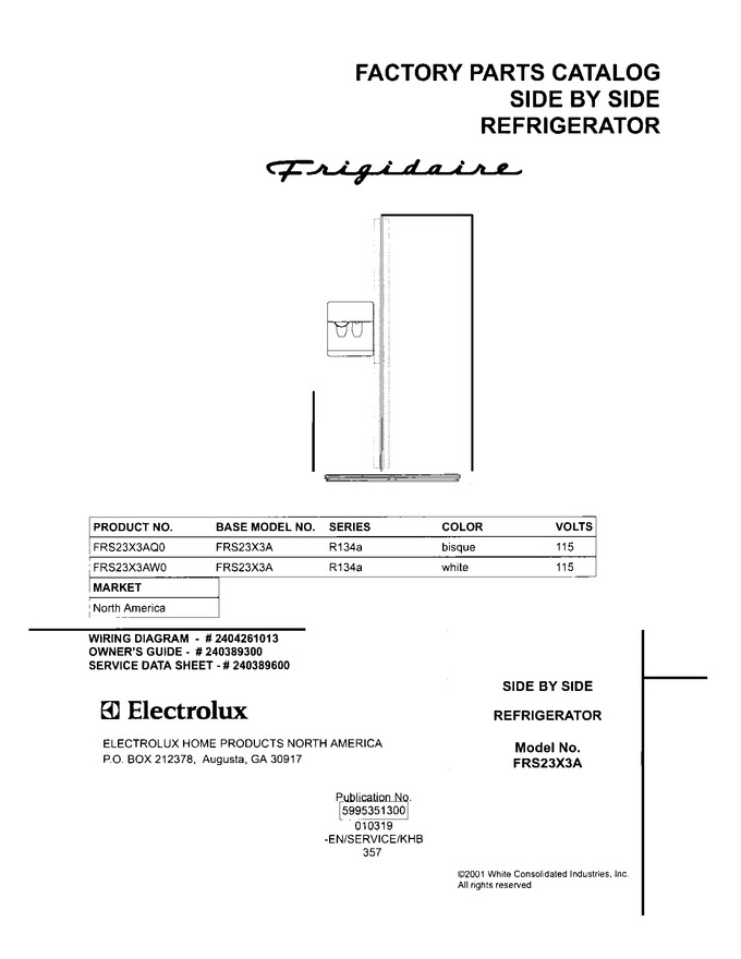 Diagram for FRS23X3AQ0