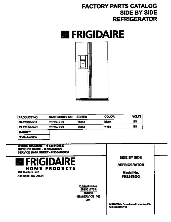 Diagram for FRS24BGGW1