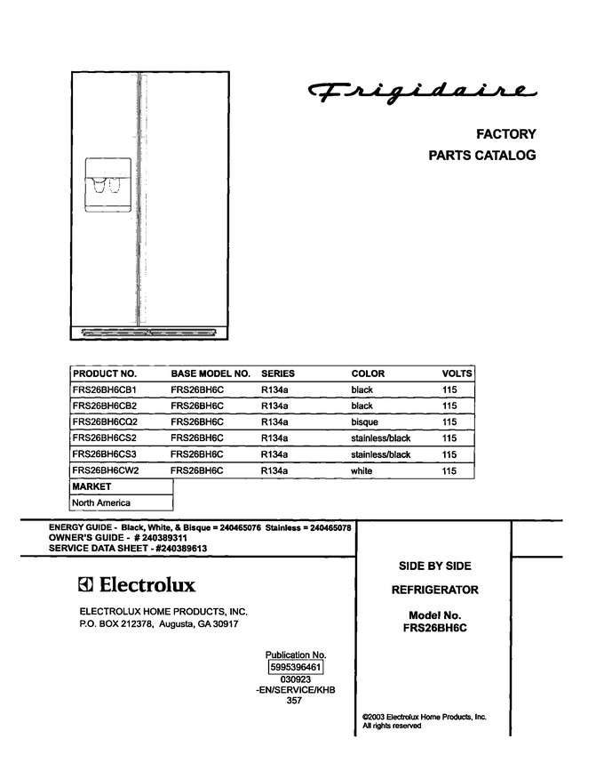 Diagram for FRS26BH6CB1