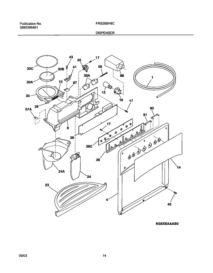 Diagram for FRS26BH6CS2
