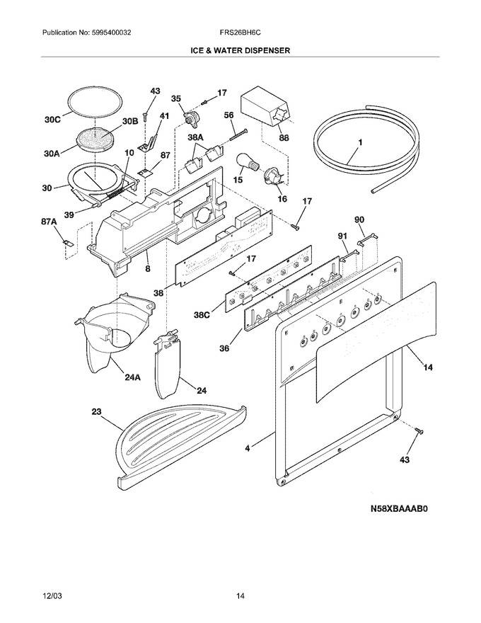 Diagram for FRS26BH6CS4