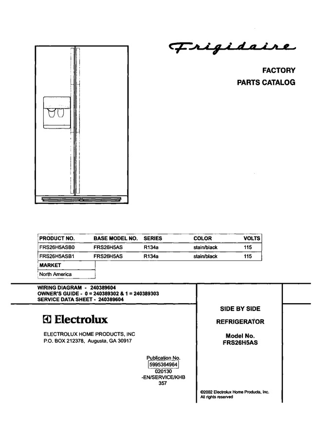 Diagram for FRS26H5ASB0