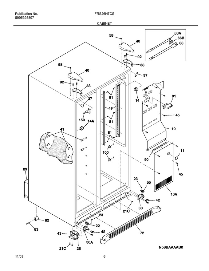 Diagram for FRS26H7CSB3