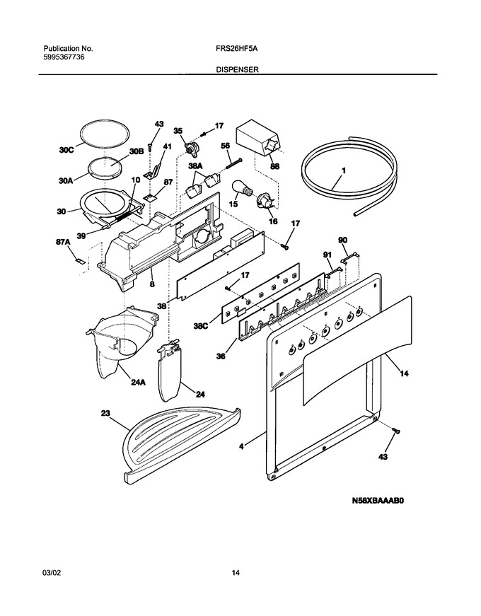 Diagram for FRS26HF5AQ3