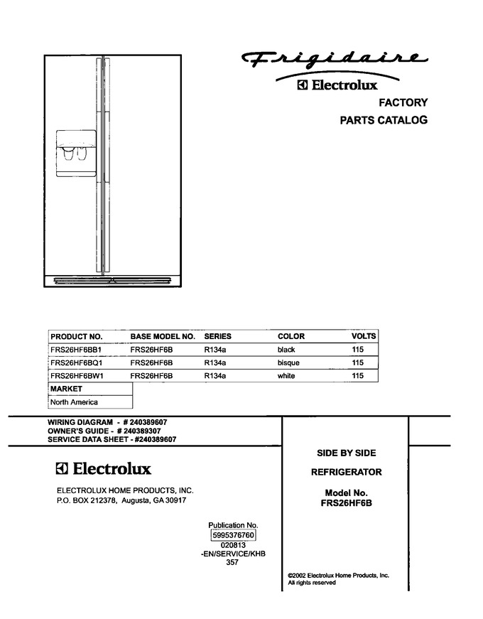 Diagram for FRS26HF6BW1