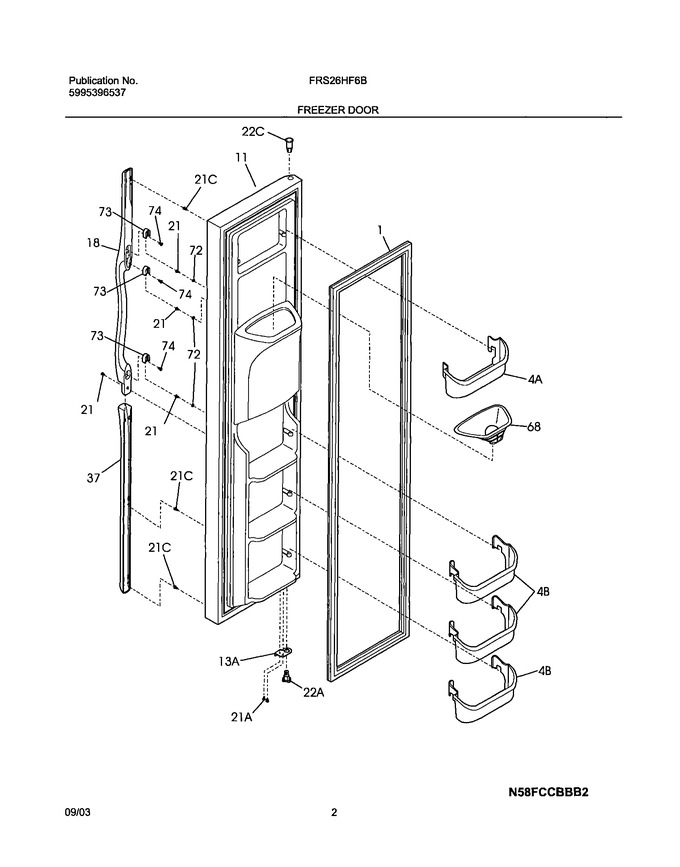 Diagram for FRS26HF6BW3