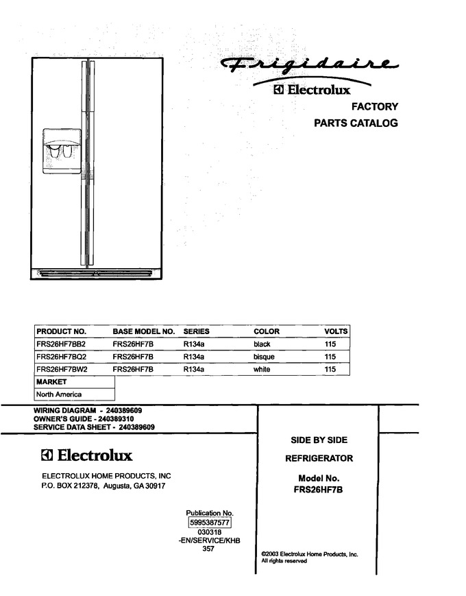 Diagram for FRS26HF7BB2