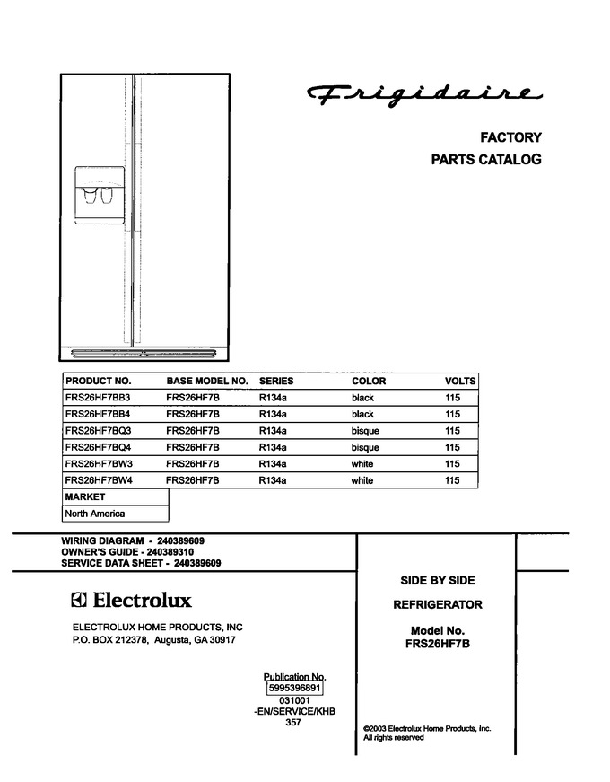 Diagram for FRS26HF7BB4