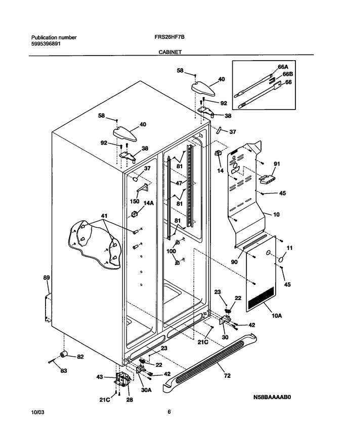 Diagram for FRS26HF7BQ4