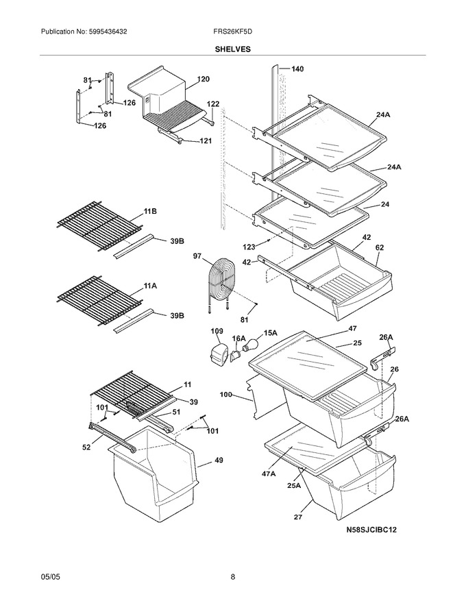 Diagram for FRS26KF5DW5